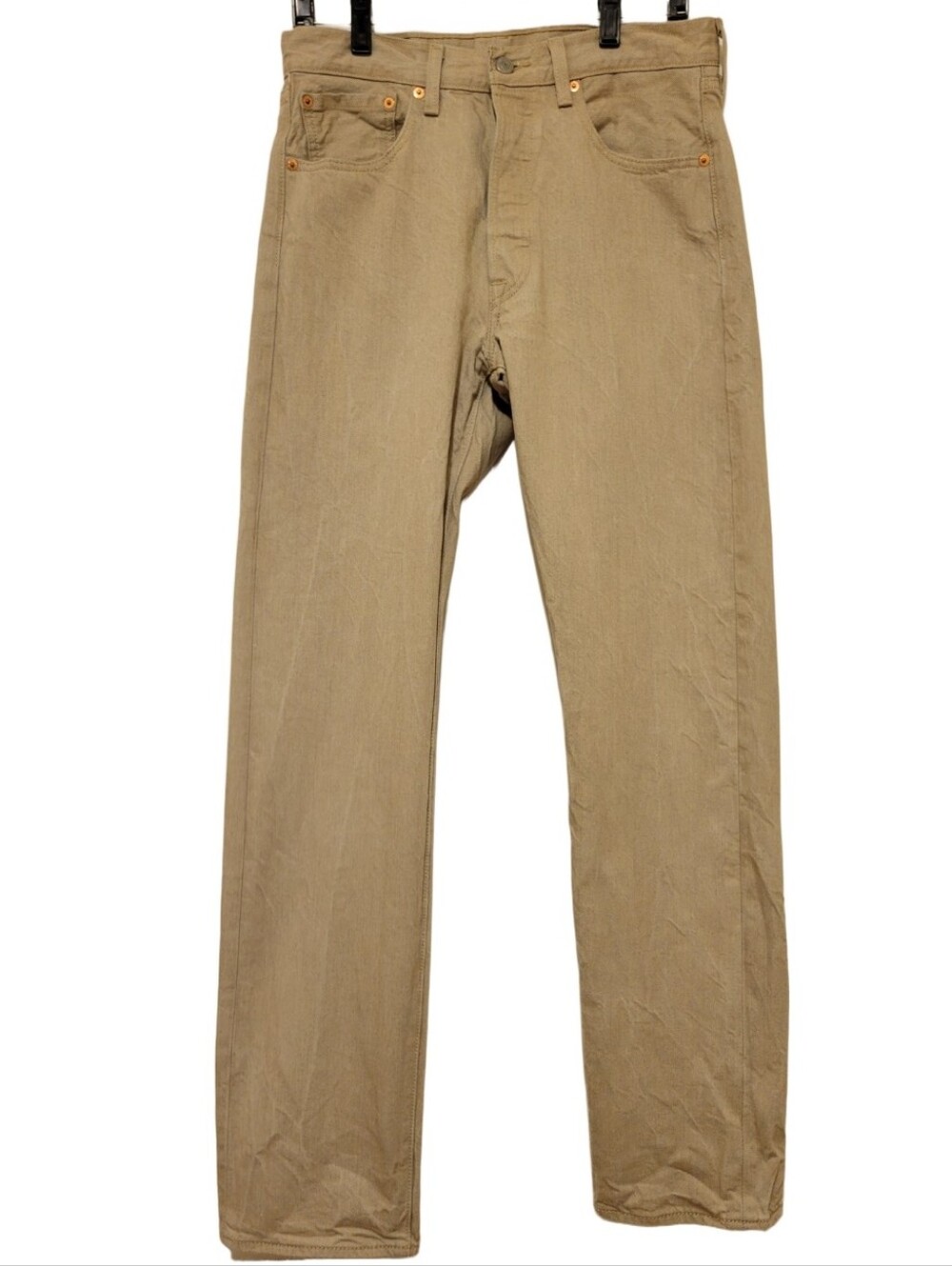 Levi's 501 White Oak Made From Cone Denim Size 32x36 Button Fly